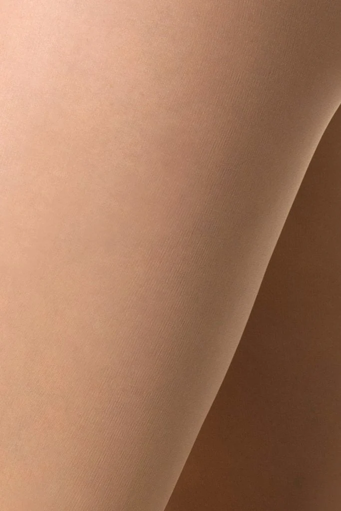 Collant fin en Econyl nude - XS - Image 3