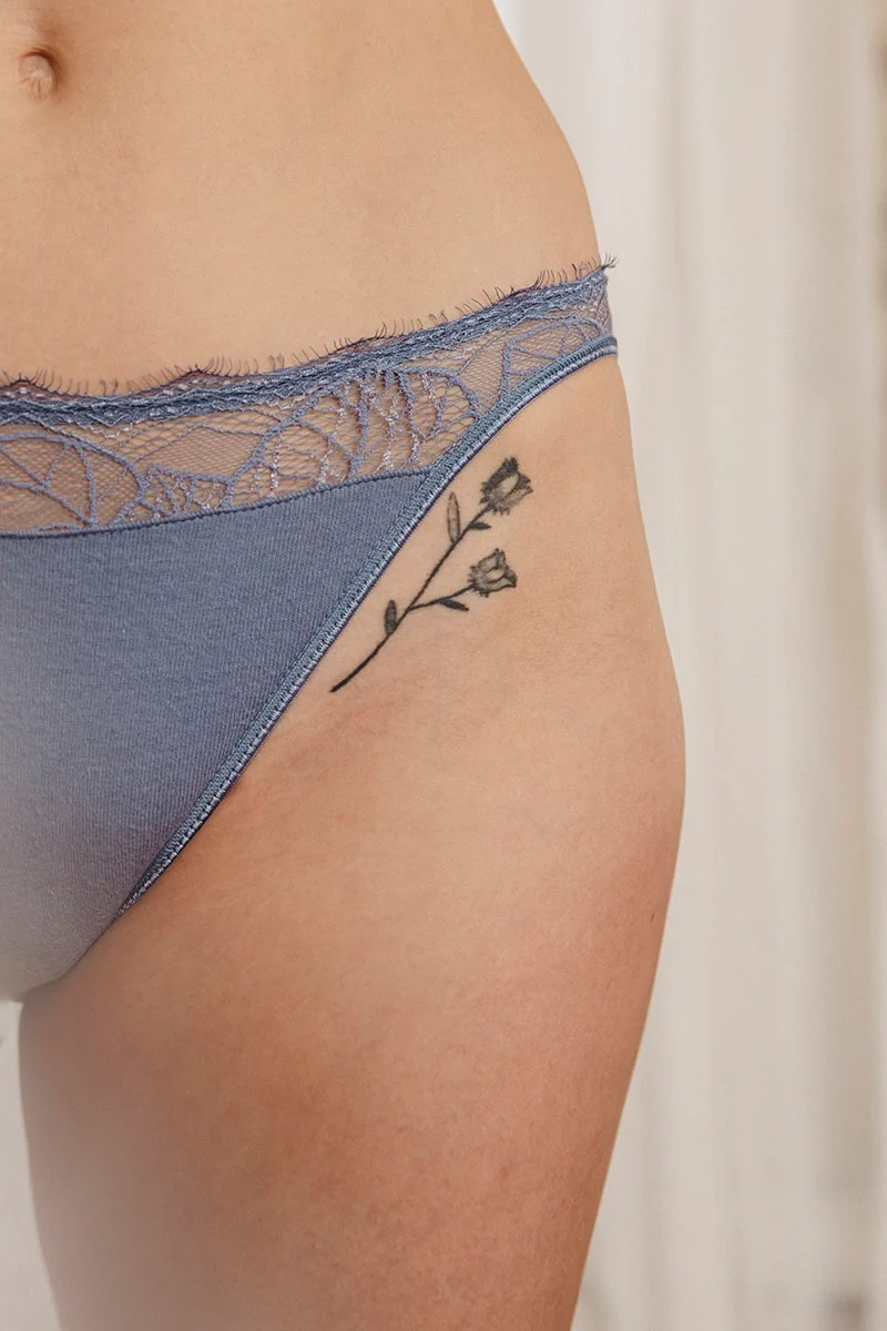 Culotte Liao coton myosotis - XS - Image 6